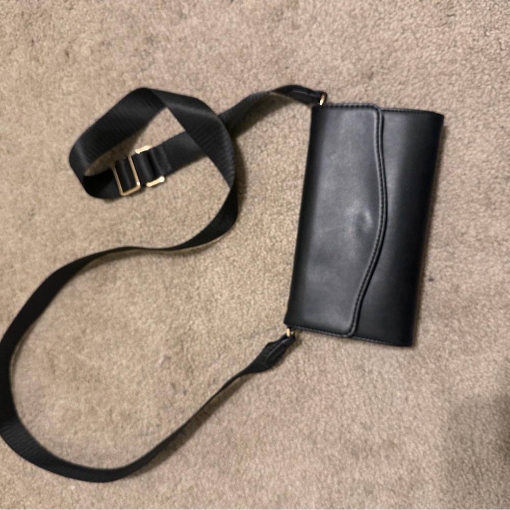Target Black Crossbody Bag with Adjustable Strap